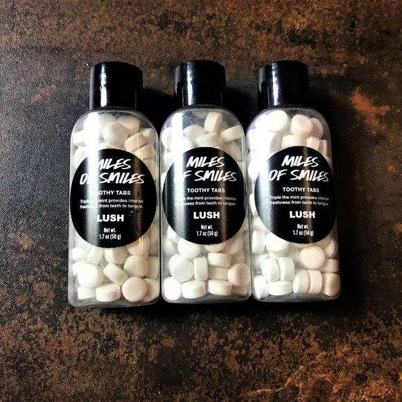 LUSH Fresh Handmade Cosmetics Other - LUSH Miles of SmilesToothy Tabs Solid Toothpaste